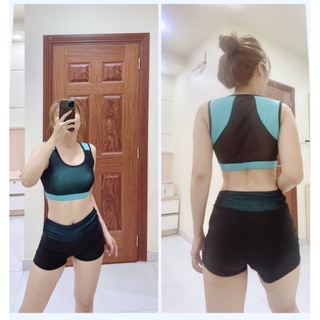Đồ tập aerobic yoga dance siêu đẹp( hình ảnh chụp thật)