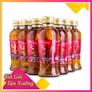 Nước hồng sâm có củ KGS Hàn Quốc bổ sung năng lượng kéo dài tuổi thọ hộp 7chai×120ml,PP Ánh Dương Korea