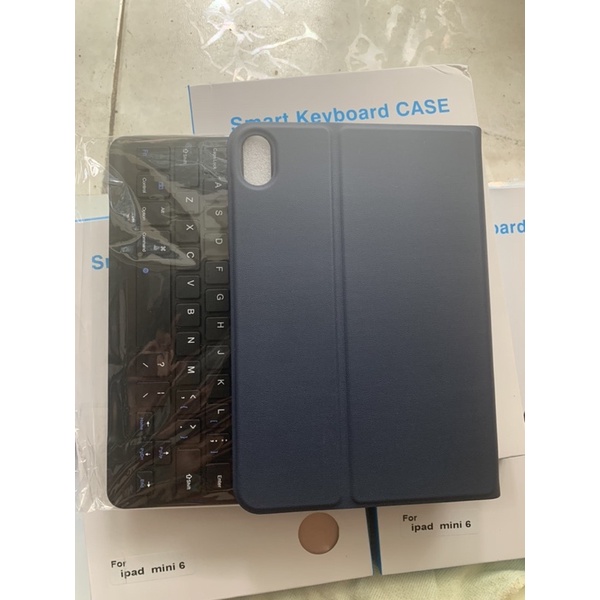 Bao da kèm bàn phím Bluetooth cho ibad Mini 6  2021