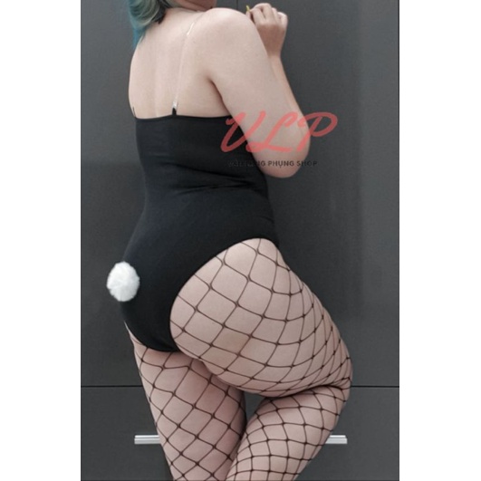 [BIGSIZE_90KG]_DN22_FULL SET BỘ COSPLAY THỎ ĐEN