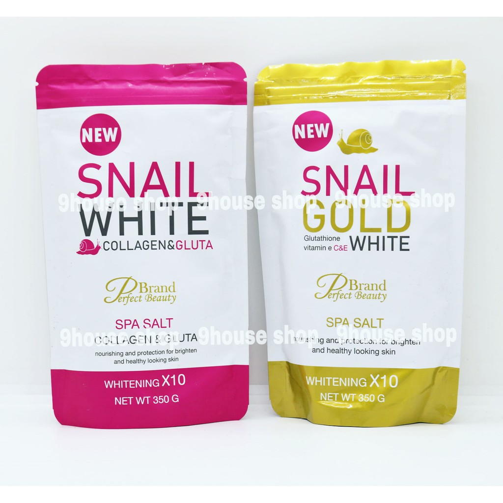 01 Gói Muối Tắm SNAIL Spa Salt Perfect Beauty Thái Lan 350gram