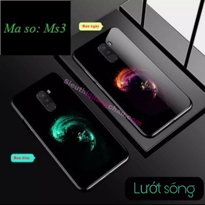 Ốp dạ quang Pocophone F1 (mẫu 1)