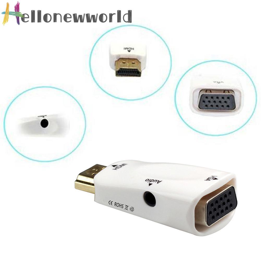 Bộ Chuyển Đổi Âm Thanh 1080p Usb Hdmi Sang Vga Tv Av