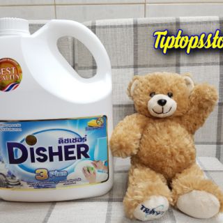 NƯỚC RỬA CHÉN DISHER 3 PLUS KHÔNG MÙI 3600ML THÁI LAN