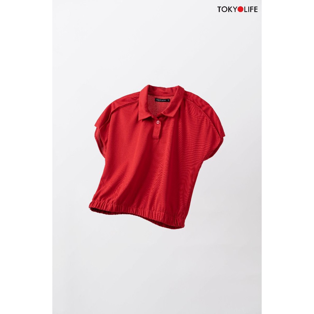 [Mã WABRTKL11 giảm 10% đơn 250K] Áo Polo Nữ chun gấu TOKYOLIFE I9POL504I | BigBuy360 - bigbuy360.vn