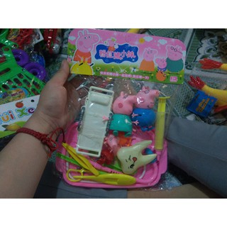 Đồ chơi heo peppa dụng cụ bác sĩ