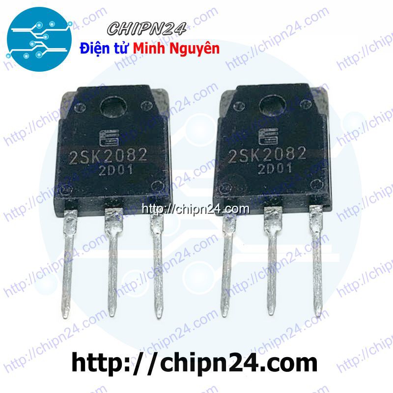 [1 CON] Mosfet K2082 TO-3P 9A 900V Kênh N (2SK2082 2SK 2082) (Mosfet công suất)