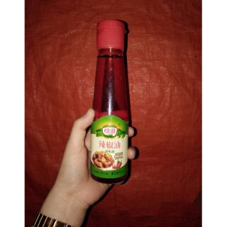 Dầu ớt cay chai thủy tinh 180ml