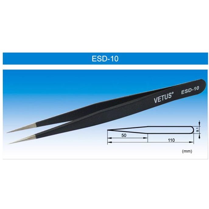 Nhíp VETUS ESD-10,ESD-11,ESD-12,ESD-13,ESD-14,ESD-15,ESD-16,ESD-17 chống tĩnh điện