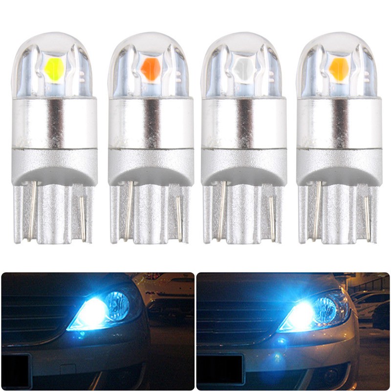 1 đèn LED demi, xi nhan T10 2SMD 3030 siêu sáng