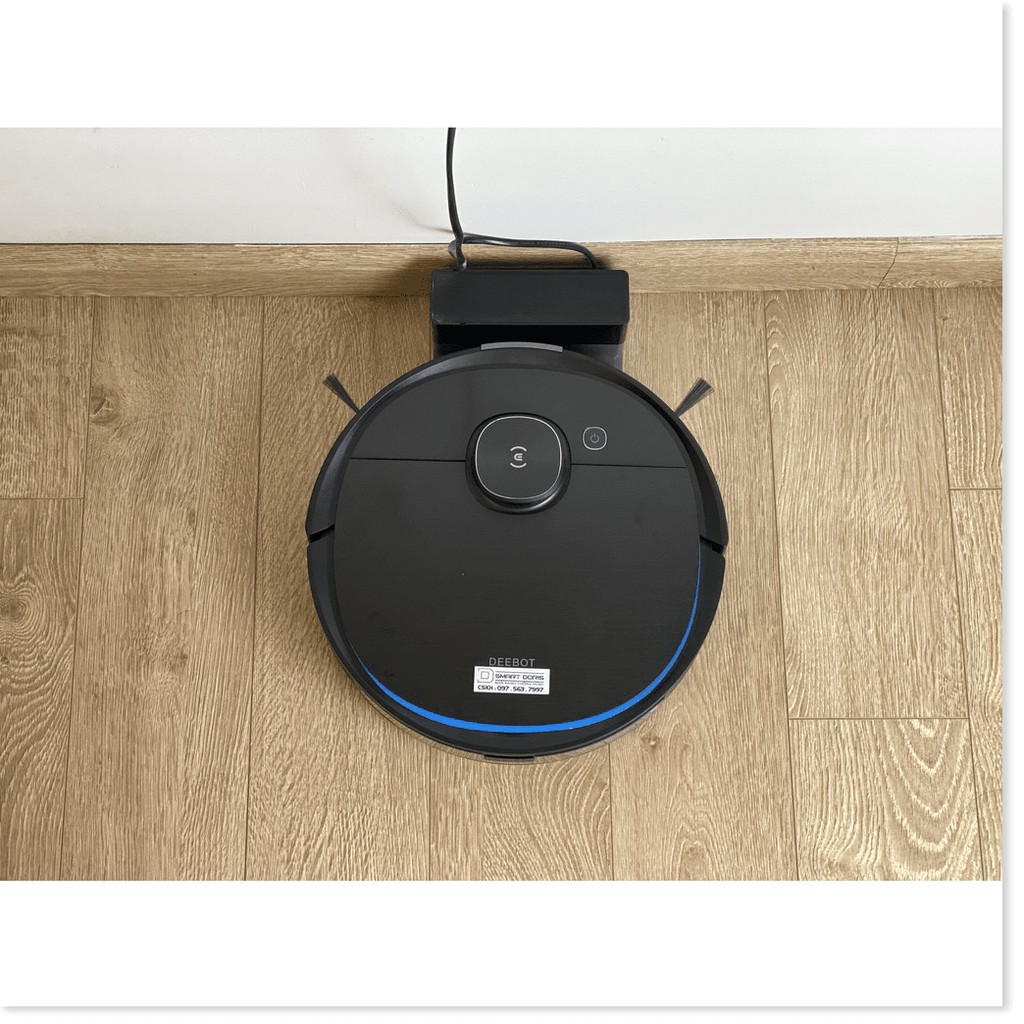 Robot Hút Bụi Lau Nhà Ecovacs DEEBOT T8 AIVI Ecovacs - Mới 2021, App Tiếng Việt, Giọng Nói Robot Tiếng Việt