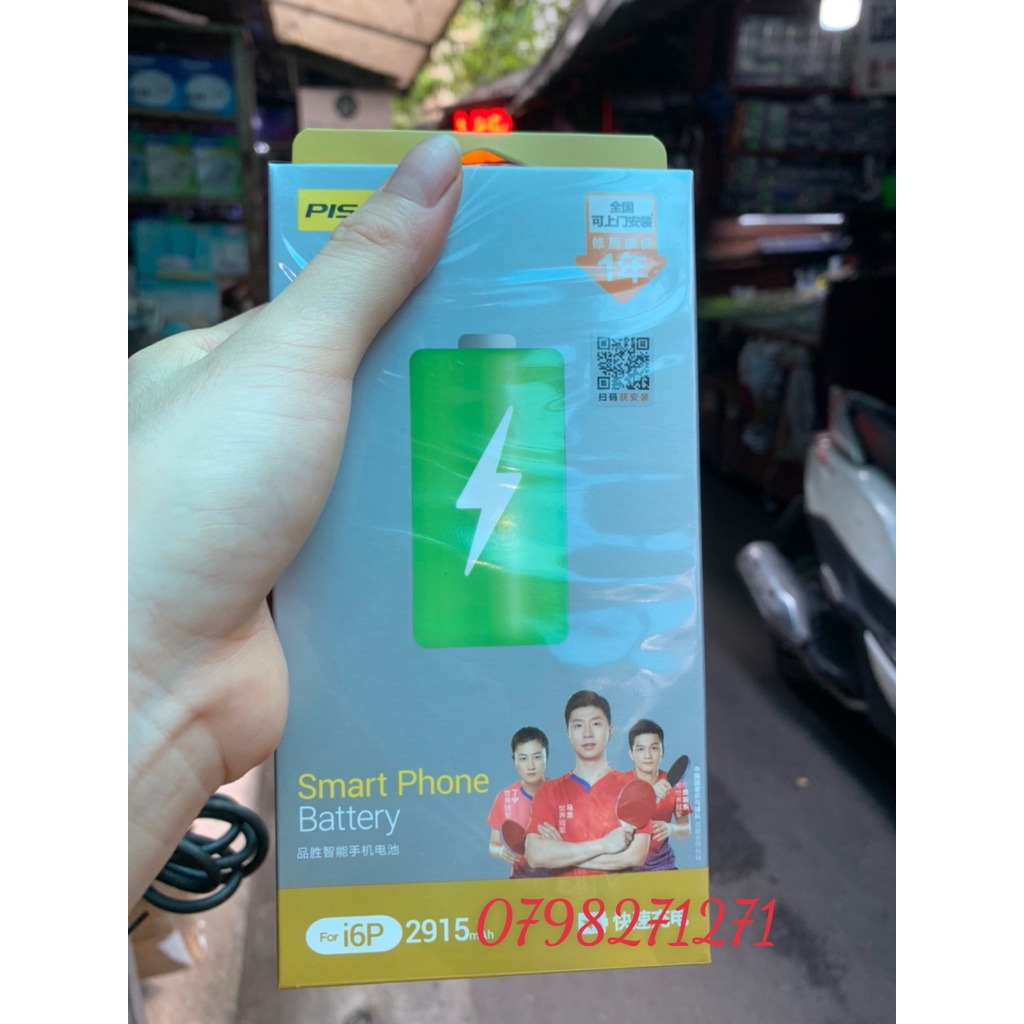 CHÍNH HÃNG PIN PISENN DUNG LƯỢNG CHUẨN Điện thoại ip táo 5 5S 6 6S 7 8 X XS / max / PLUS