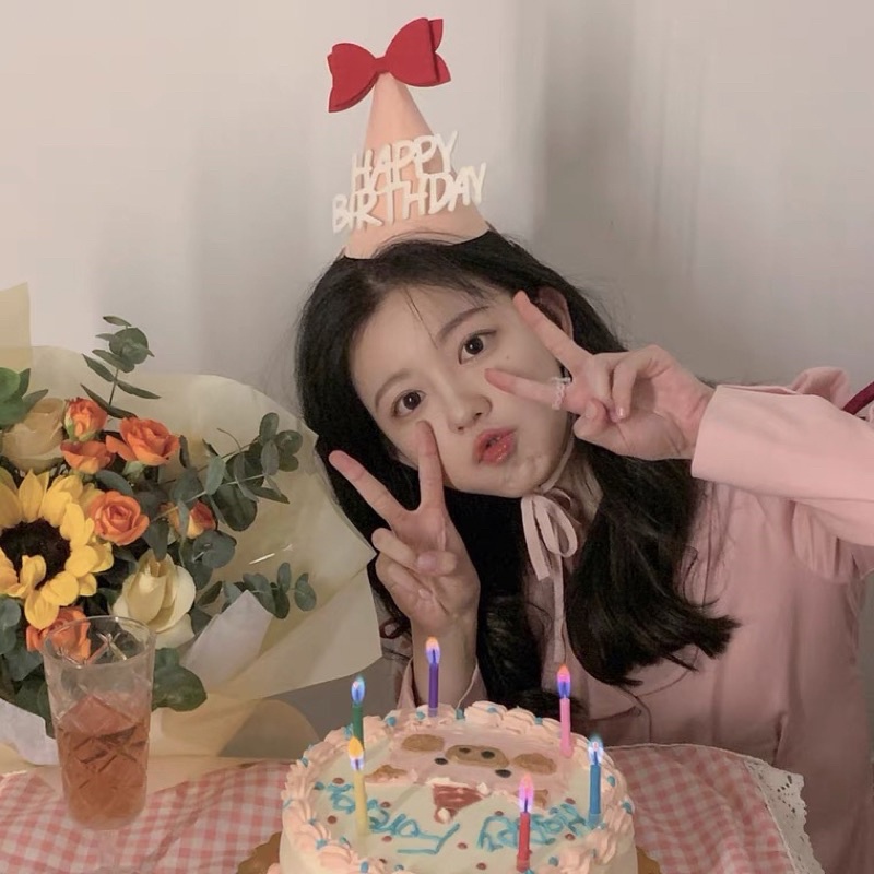 Mũ Sinh Nhật Thiết Kế Xinh Xắn Đáng Yêu