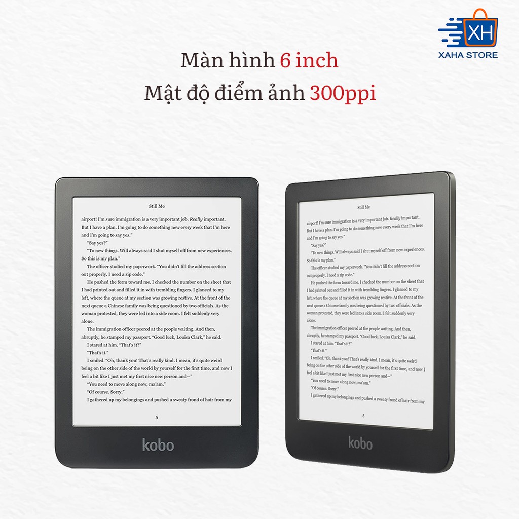 [Mã 151ELSALE hoàn 7% xu đơn 300k] Máy đọc sách Kobo Clara HD - 8GB màu đen - Bảo hành 12 tháng | BigBuy360 - bigbuy360.vn