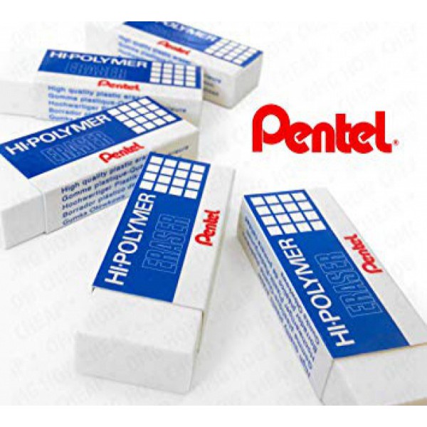 Cục tẩy bút chì, Gôm Pentel H.03 ( Hộp 60 cục )