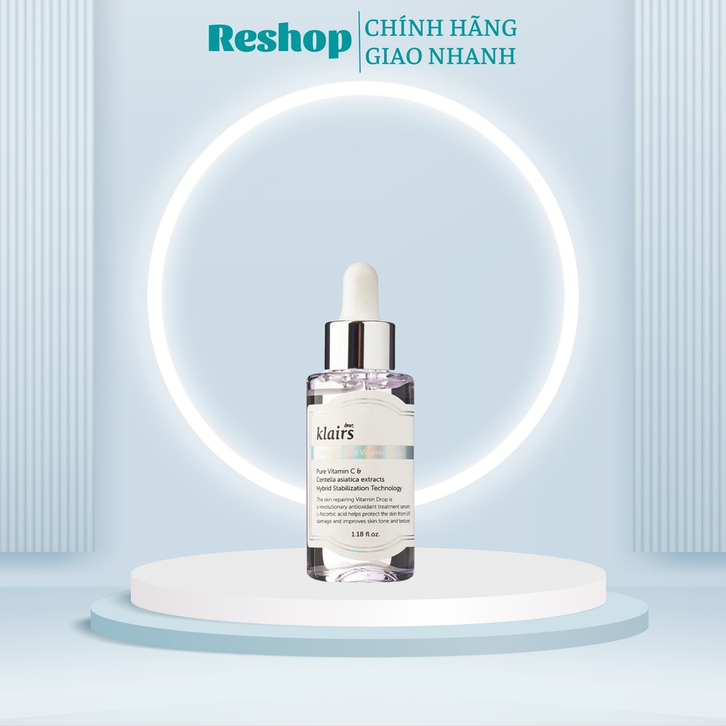 Tinh Chất Serum Vitamin C Klairs Freshly Juiced Dưỡng Sáng Trẻ Hóa Da 35ML