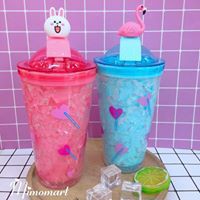 Bình nước 02 lớp cách và giữ nhiệt hoạt hình