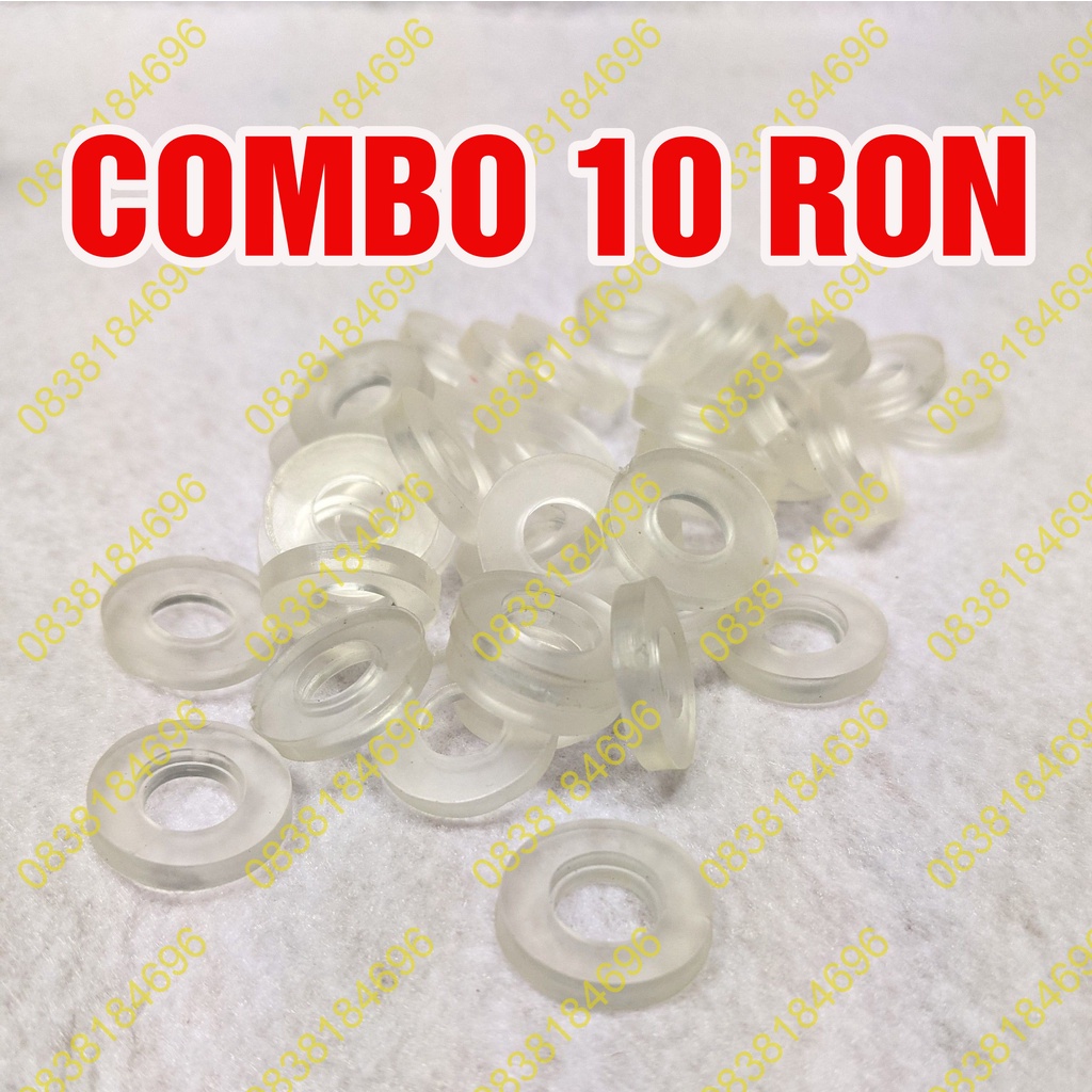 Combo 20 ron cao su dùng cho dây xịt , dây sen, GIOĂNG CAO SU, RON CAO SU DÂY CẤP, ZOĂNG DÂY BÁT SEN, D18mm