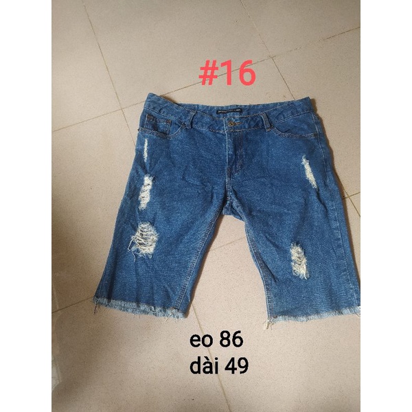 Quần đùi jeans hàng si nhiều mẫu