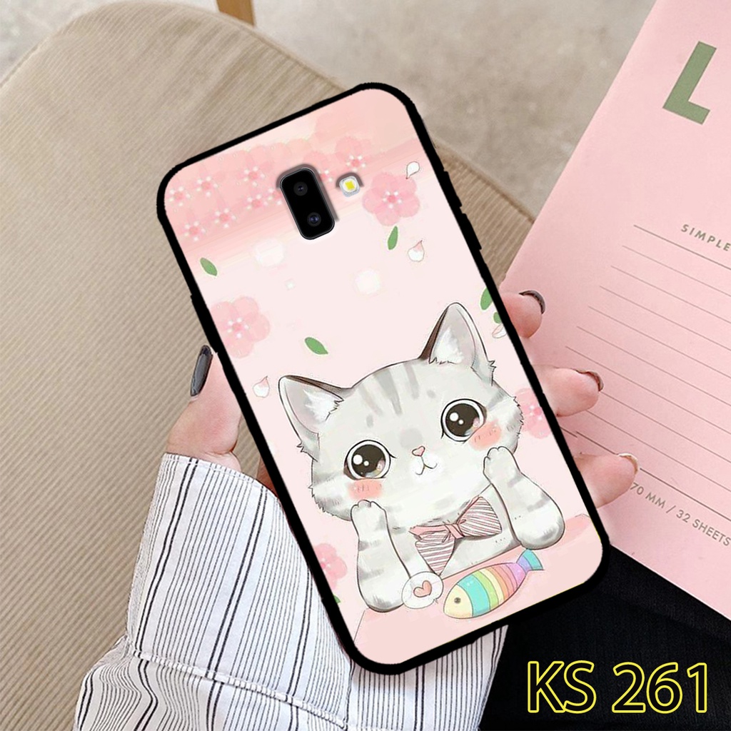Ốp lưng Samsung J4/J4 Plus/J4 Core in hình Mèo con siêu đáng yêu, ngộ nghĩnh_KINGSTORE.HN_Ốp SS