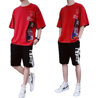 Set bộ nam Bảo Kim in chữ kiểu dáng phong cách