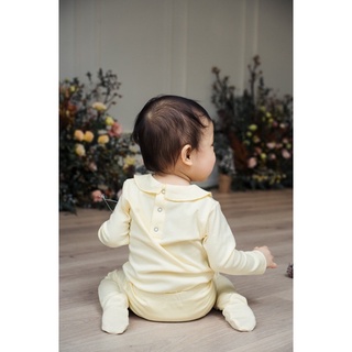 Baby Collar Bodysuit (Bodysuit Cổ Sen Cotton Cao Cấp) Macro & Micro