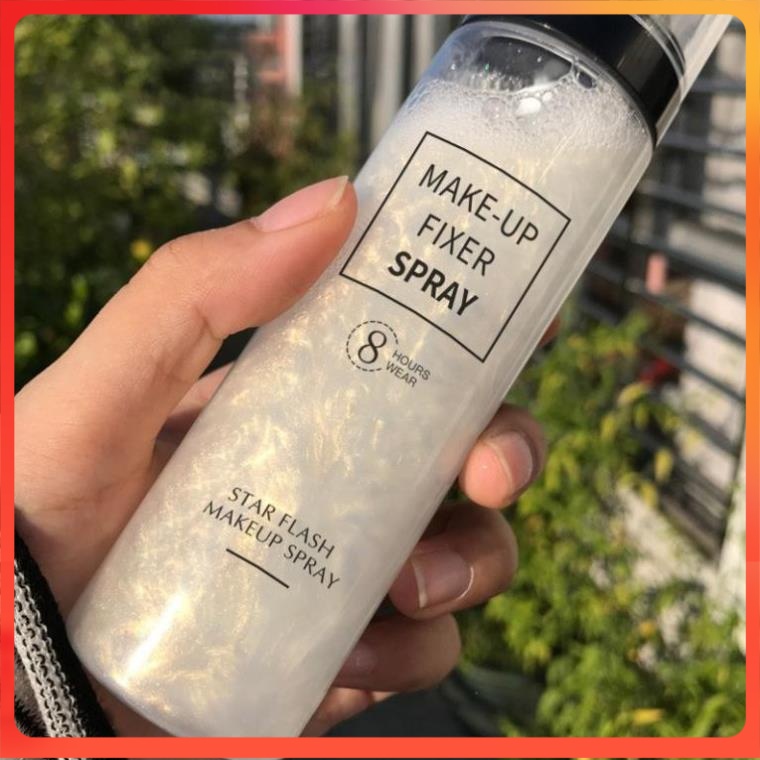Xịt Nhũ Khóa Trang Điểm Star Flash Make Up Spray 8 Hours Wear | BigBuy360 - bigbuy360.vn
