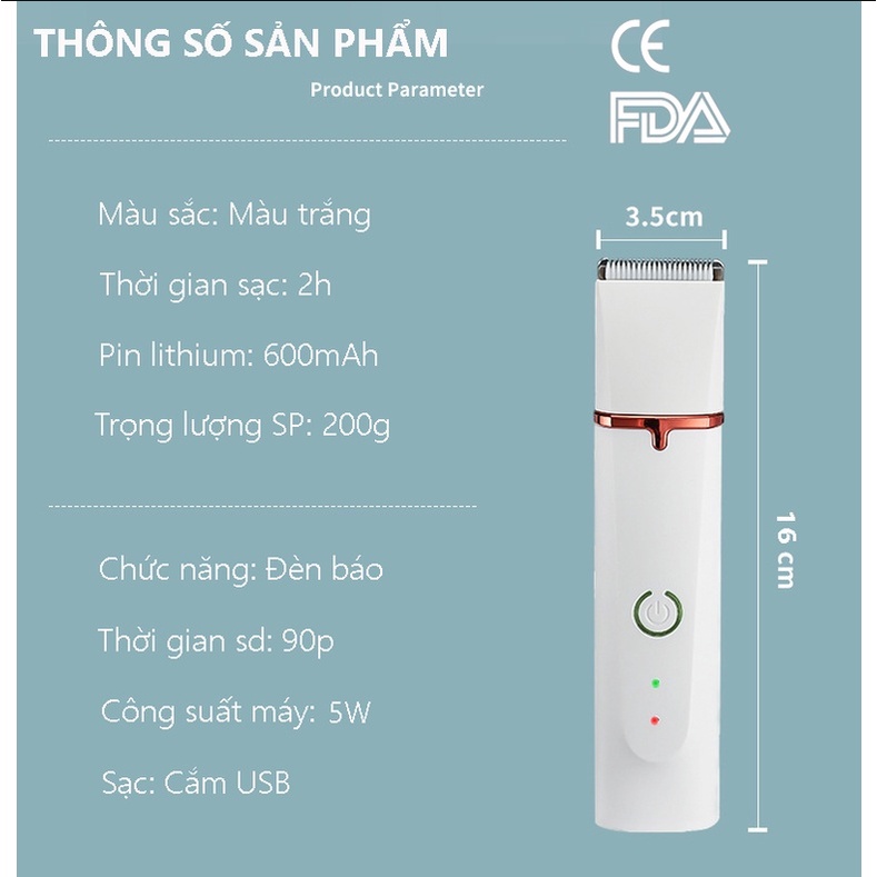 Tông Đơ Tỉa Lông 4 Trong 1 Đa Năng Dễ Sử Dụng Chăm Sóc Cho Thú Cưng