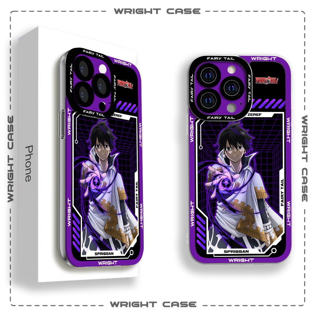 Ốp lưng iphone cạnh vuông Zeref Fairy Tail Anime 6plus/7/8/8plus/x/xs/11/12/pro/max/plus/promax
