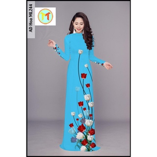 [ÁO DÀI LAN CHINH] ÁO DÀI MAY SẴN [MẪU HOT 2021]