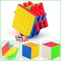 Đồ chơi rubik 7x7 không kẹt cực trơn, quay được với tốc độ cực nhanh, không viền dành cho thi đấu kèm sách hướng dẫn