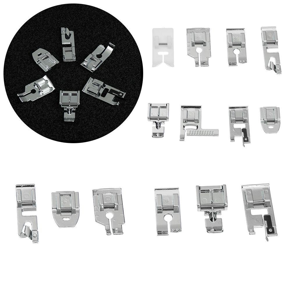 Bộ 11 / 15 Chân Vịt Máy May Bằng Thép Không Gỉ DIY|Bộ Phận Phụ Tùng Thay Thế Chất Lượng Cao