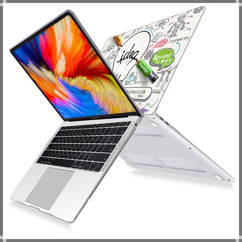 【With keyboard cover】Ốp Lưng Macbook Hoạt Hình M1 2020Pro13（A2251/A2289/A2338  2018 Pro 13.3 touch bar Retina15.4 A1932 A1466 A1708 Air11 Case A2159 A1706 A1707 Cover ）New Macbook Air 13.3 Touch Bar ID A2179 A2237 Computer case