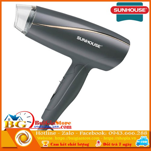 Máy sấy tóc SUNHOUSE SHD2306 - Bảo hành chính hãng 12 tháng