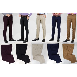 Quần tây 0ly trơn slimfit 299 Vĩnh Tiến