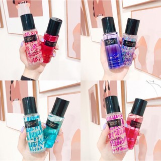 Set 2 Chai Xịt Thơm Body Victoria's Secret I ❤️ Shimmer 75ml-Phiên bản đặc biệt có nhũ lấp lánh | BigBuy360 - bigbuy360.vn