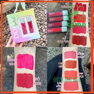 Full 12 màu - son kem lì dolly super matte bền màu không chì