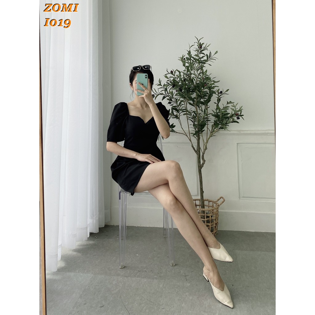 [Mã SKAMSALEP6 giảm 10% tối đa 100K đơn 150K] Đầm dáng ôm búp măng || ZOMI-I019 | BigBuy360 - bigbuy360.vn