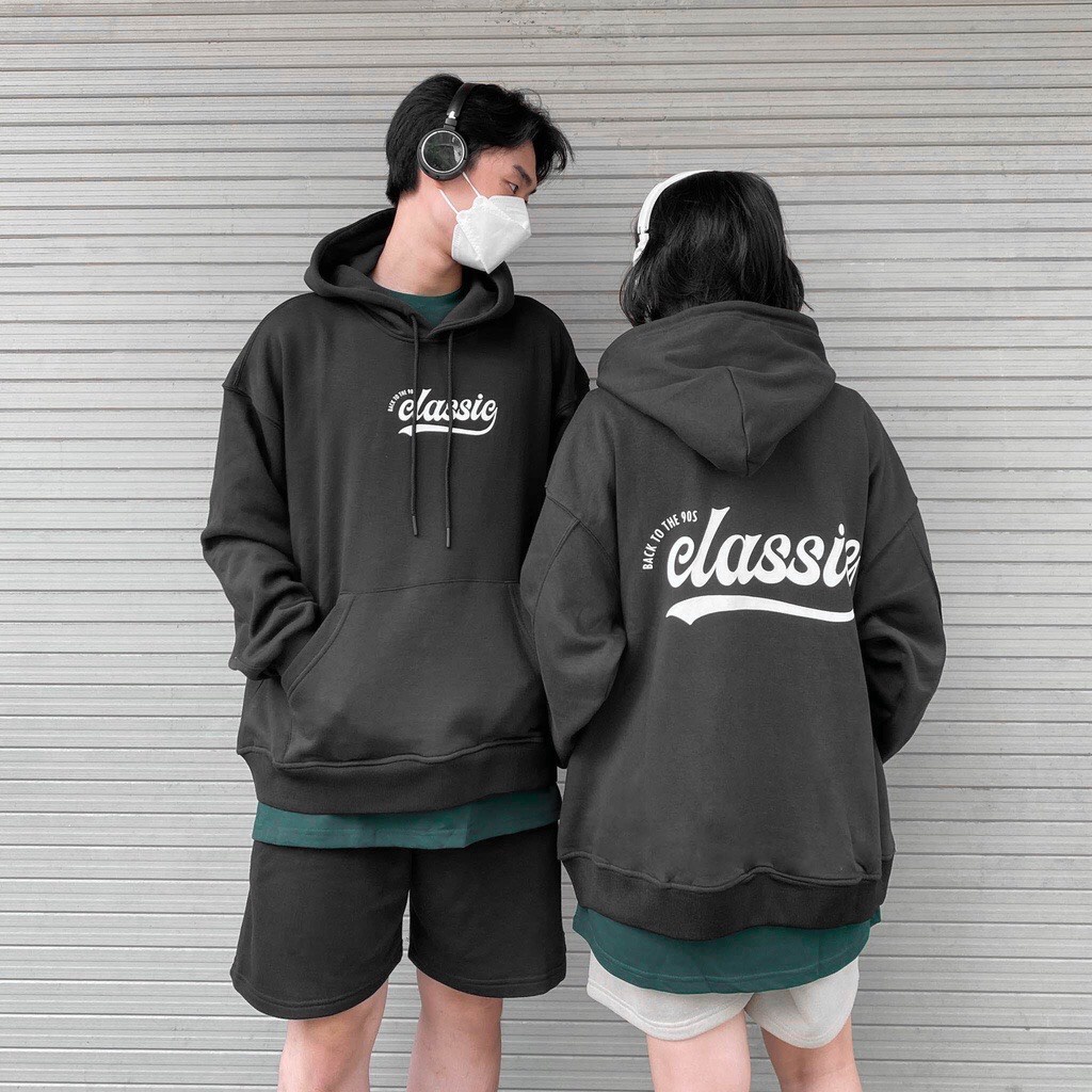 Áo Hoodie DASSIC Mũ Trùm Form Unisex Chất Vải Nỉ Bông Cao Cấp