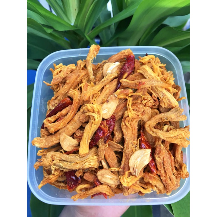 khô heo cháy tỏi cao cấp - thơm ngon đậm vị - hủ 100g / 300g / 500g | BigBuy360 - bigbuy360.vn