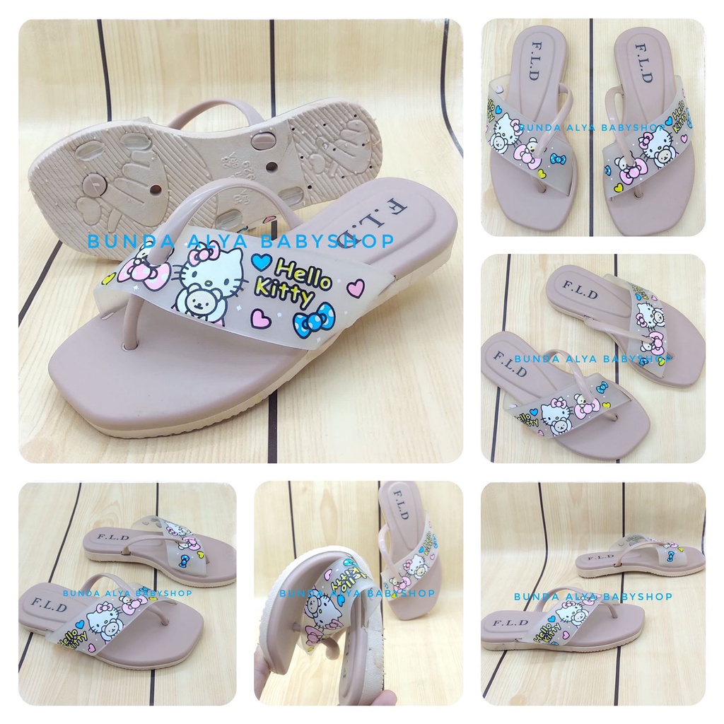 Giày Sandal Cao Su Dẻo Thoải Mái Chống Trượt In Hình Nhân Vật Hoạt Hình Cho Bé Gái 1 2 3 4 5 6 Tuổi