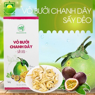 Vỏ Bưởi Chanh Dây sấy dẻo Nông Lâm Food 100g