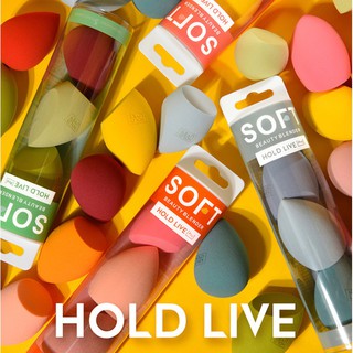 Hold live - set 3 bông mút trang điểm beauty blender - full box