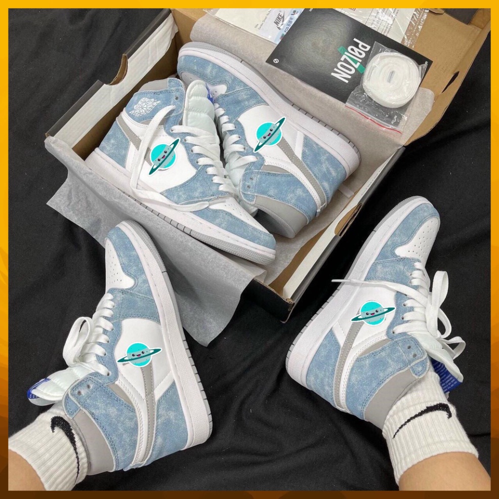 [Ảnh+Video thật] Giày Sneaker Hyper Royal Cao Cổ - Giày Thể Thao Nam Nữ JD hyper royal xanh nỉ xanh dương cao cổ mới | BigBuy360 - bigbuy360.vn