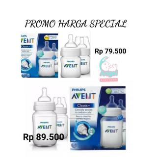Bình sữa cổ điển đôi philips avent + 125ml / 260ml