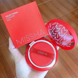 PHẤN NƯỚC / MISSHA / PHẤN NƯỚC MISSHA ĐỎ ĐỦ 2 TONE 21-23