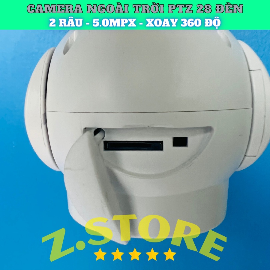 Camera IP Yoosee Ngoài Trời PT28 FullHD Tiếng Việt - Xoay 360 và Thẻ 32 Gb