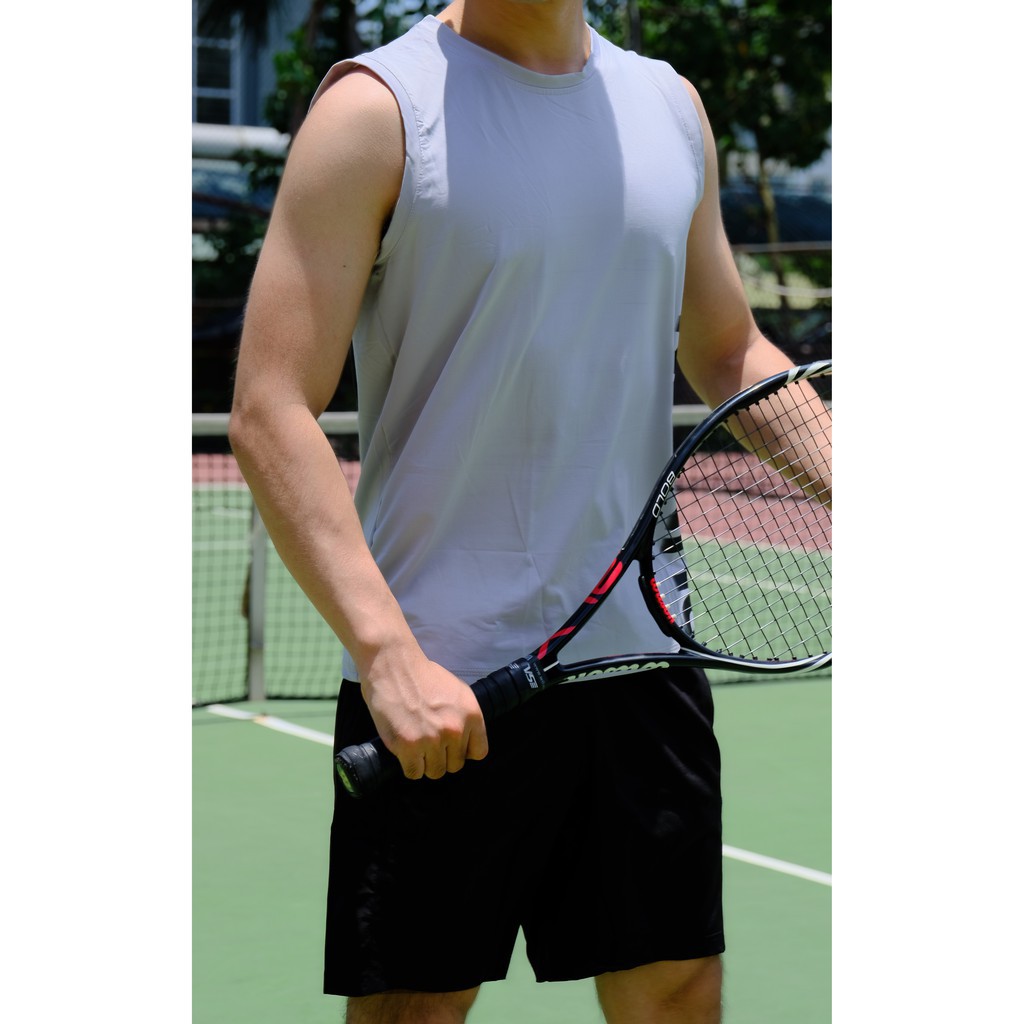 FreeShip - Áo ba lỗ thể thao nam thấm hút mồ hôi, chất thun lạnh co giãn RN | BigBuy360 - bigbuy360.vn