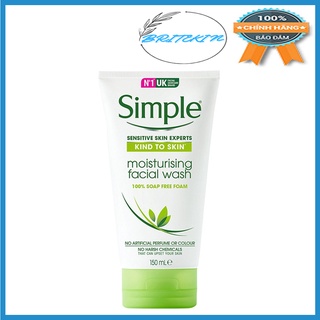 Sữa Rửa Mặt Dưỡng Ẩm Simple Moisturising Facial Wash 150ml