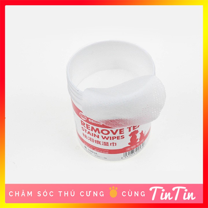 Bông Khăn Lau Vết Ố Mắt Cho Chó Mèo #Tintin Pet Store